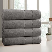 Charlton Home® Darcelle 100% Turkish Cotton 6 Piece Bath Towel Set