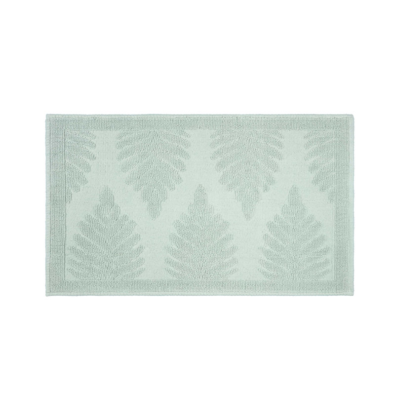 Martex Bath Rug, Fern Ogee Sage