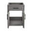 Meuble-lavabo gris Calice