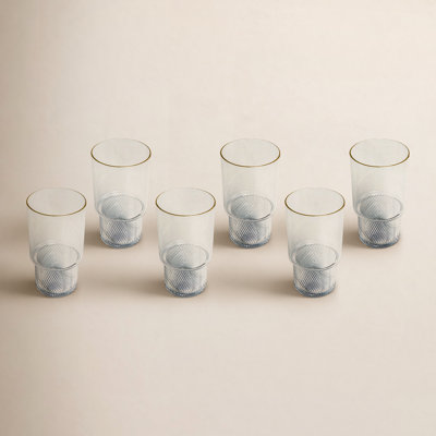 Optic Twist Coupe Glass