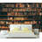 Rustic Bookshelf Library Wall Mural for Home Decor-1666809277