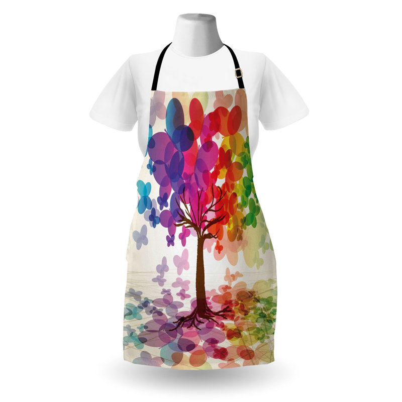 Multicolore, tablier East Urban Home, cuisine, jardinage, taille adulte