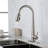 Topcraft Single Handle Single Hole Pull Down Kitchen Sink Faucet with Deck Plate-71541377