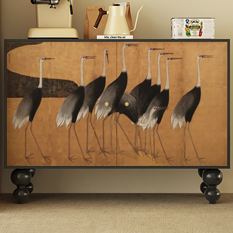Vintage Solid Wood Sideboard