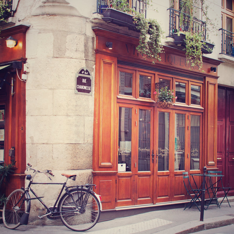 Rue Chanoinesse by Laura Marshall - Wrapped Canvas Art Prints, 91cm H x 91cm W x 3.8cm D