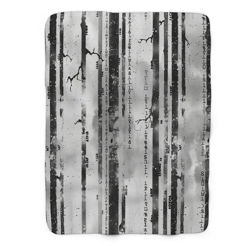 Matrix Stream - 1 Piece Premium Blanket, Twin