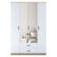 Berend 4 Door Manufactured Wood Wardrobe