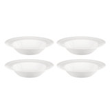 Lenox Tin Can Alley Rimmed Pasta/Soup Bowls, Set of 4