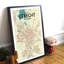 Utrecht City Map - No Frame Print-1788686943