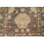 Tapis brun teint en laine Oushak 3 x 4