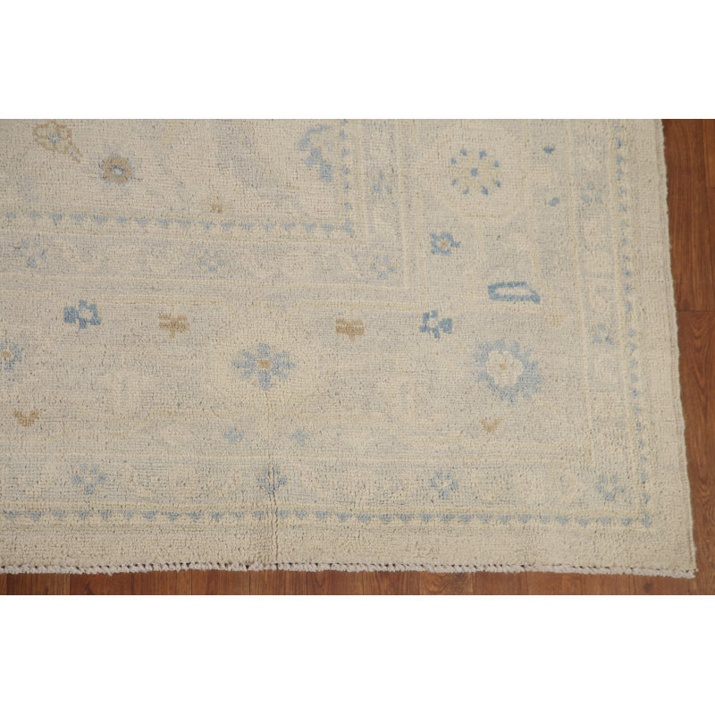 Vegetable Dye Oushak Turkish Area Rug 9x12