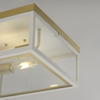 Neoclass 13'' W 2 - Bulb Outdoor Flush Mount