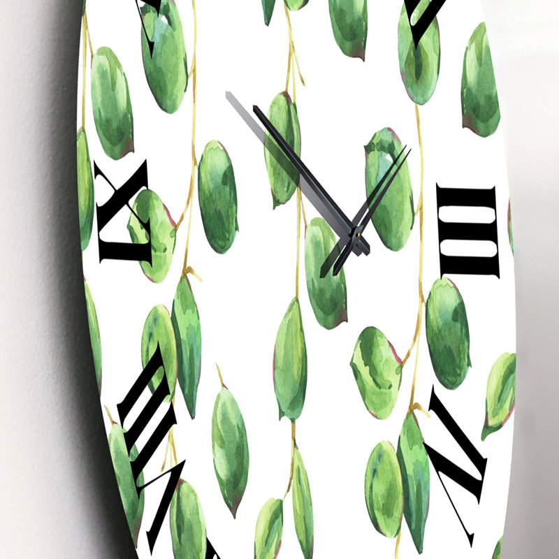 Feuilles tropicales vertes - Patern, Moyen