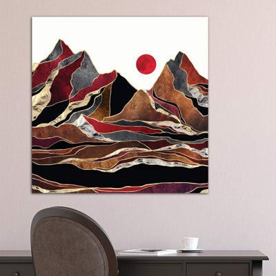 Copper Vista - Wrapped Canvas Print