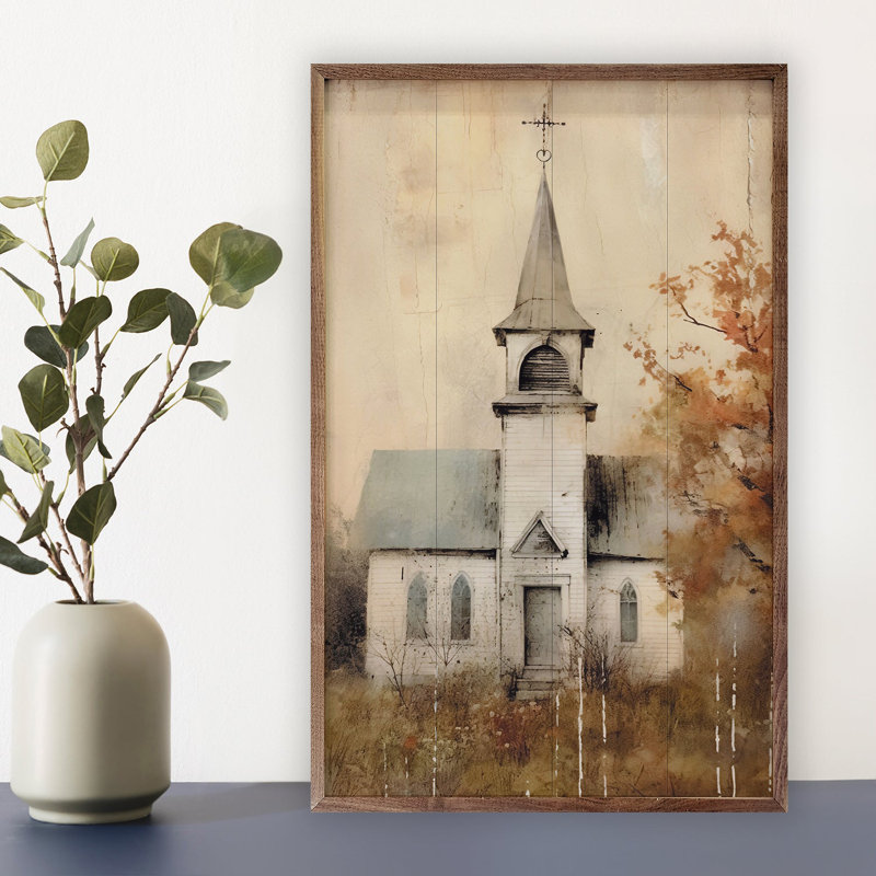 Countryside Church 3, H 36 po x l 24 po
