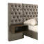 Upholstered Queen Wall Panel Bed
