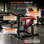 Banc de curl 2 en 1 noir et rouge et appareil de curl Bicep Curl