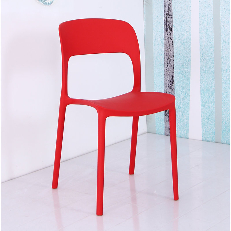 Ajibola Demmer Side Chair, Red