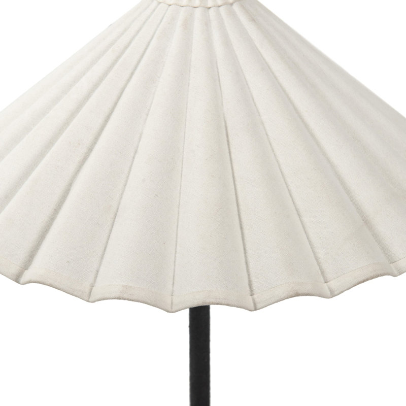 Fiorella Table Lamp-Cream Canvas, Cream Canvas