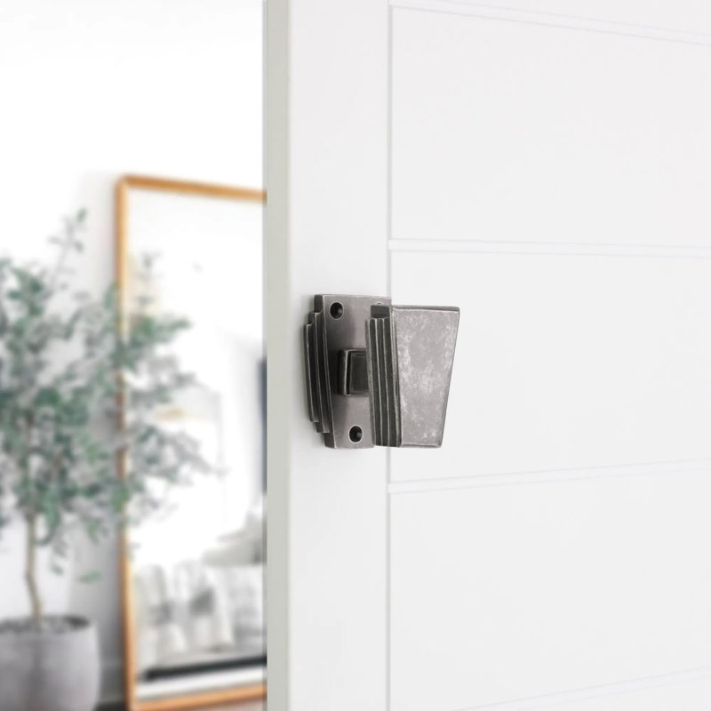 Triago Mortice Door Knob Pewter