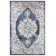 Emmah Mediterian Navy Medallion Rug