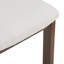 Chaises de salle à manger rembourrées sans accoudoirs avec pieds en métal (ensemble de 2)-879062650-879062645