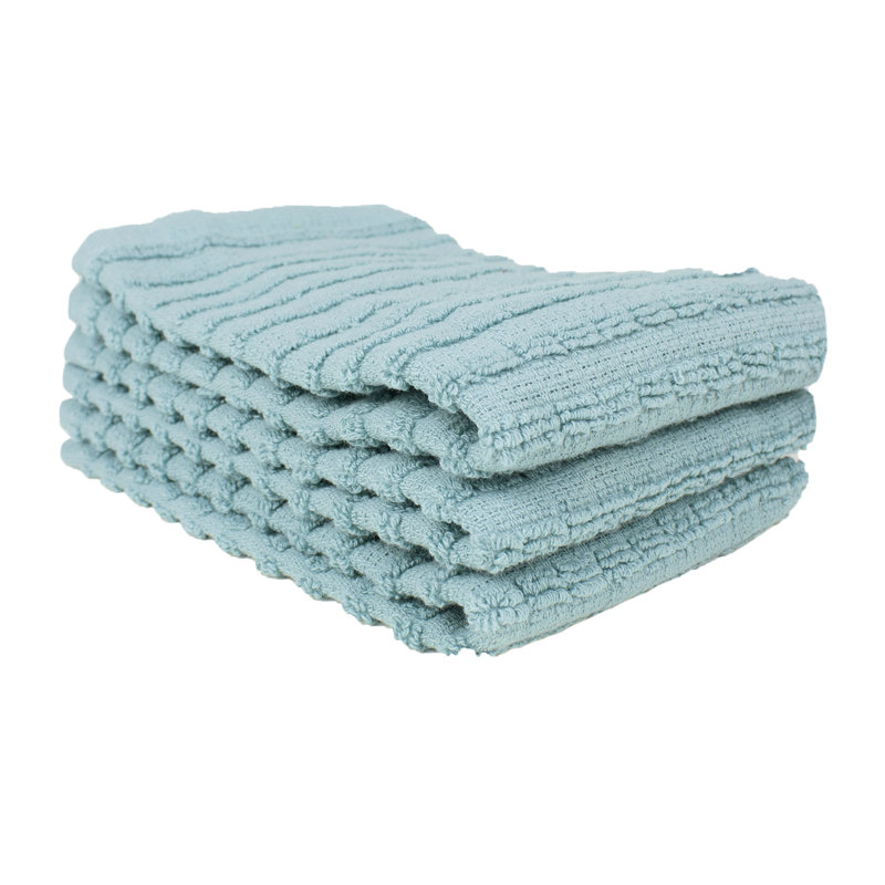 Cotton Waffle Dish Cloth Kitchen Towel, Dew