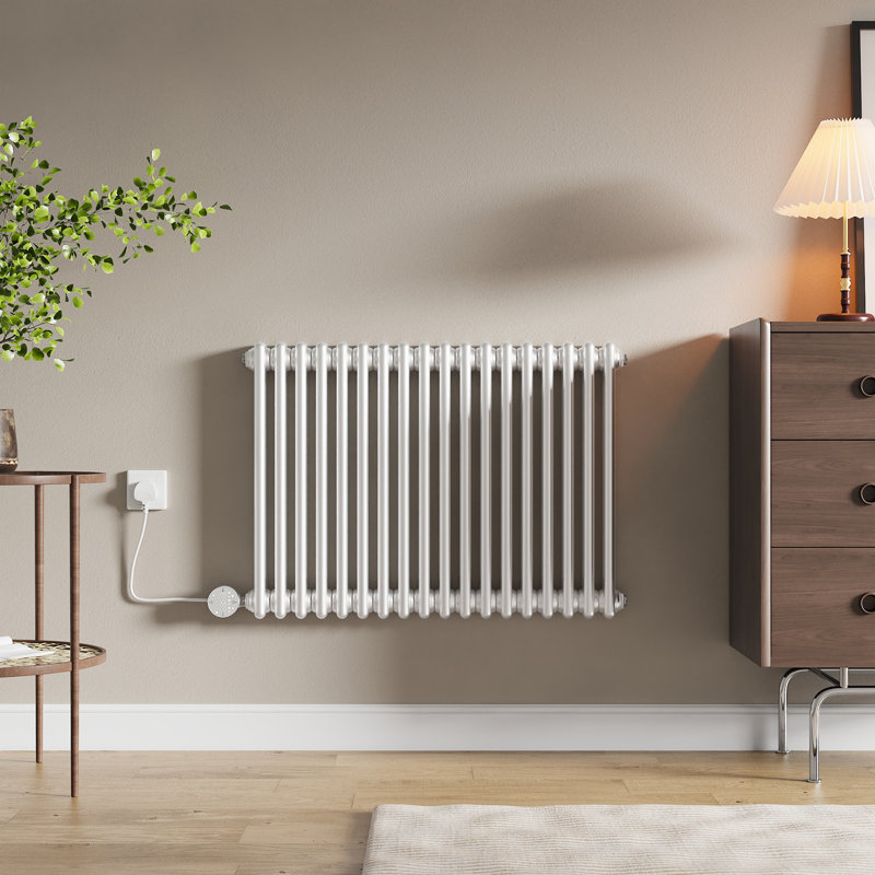 Vertical Standard Radiator, 60cm H x 83cm W x 12.8cm D, White