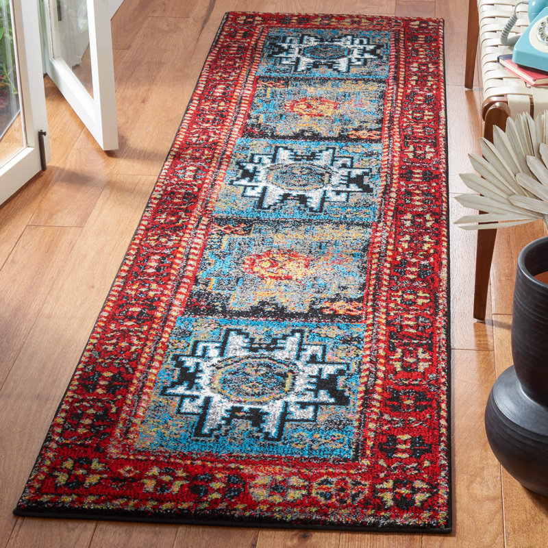 Kesia Performance Oriental Rug, Runner 2'3" x 8'
