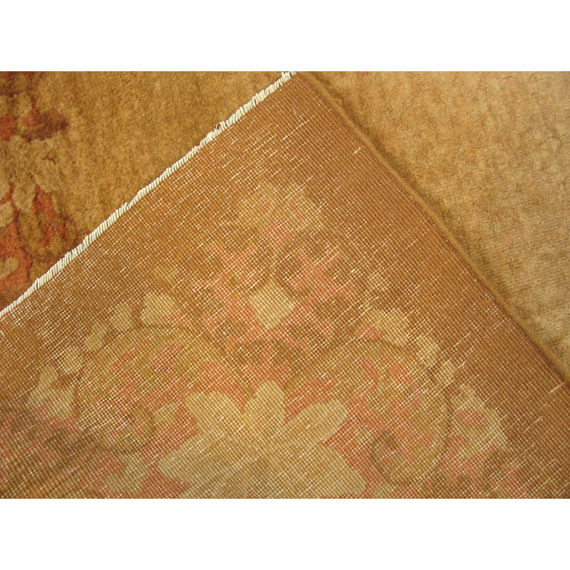 Tapis décoratif décontracté de couleur crème à couleur crème