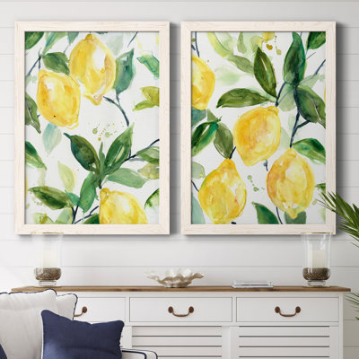 " Lemony Branch I " 2 - Pieces