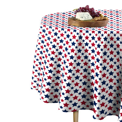 Geometric Round Tablecloth