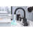Effortless Water Control Metal Faucet Modern Design Perfect For Bathroom