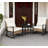 Patio Wicker Furniture Set With Button Tufted Cushions, Rattan Rocking Chairs, Coffee Table-879655371