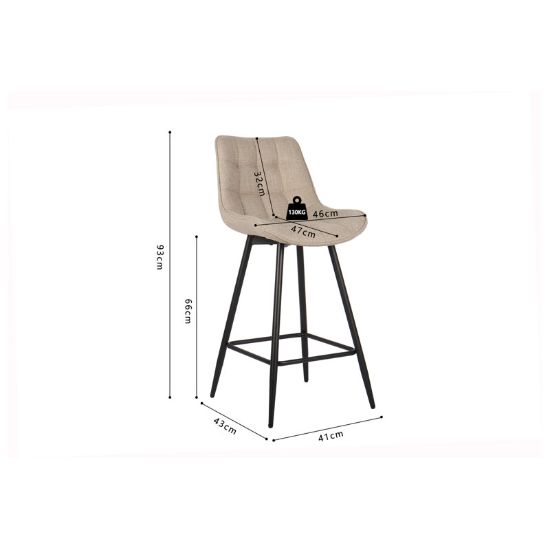 Counterchair Tharon, Beige