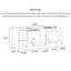 Bureau double blanc moderne et minimaliste