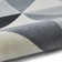 Elijah area rug Machine Woven Rectangle Grey/Black