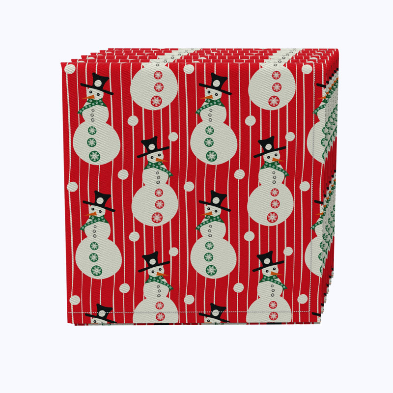Elese 100% Cotton Floral Square Napkin