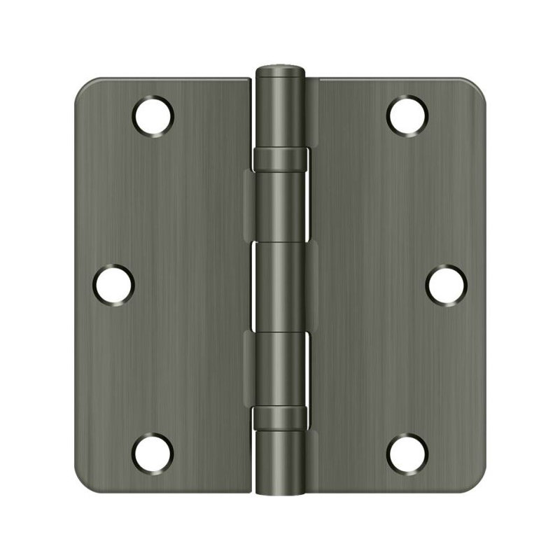 64'' x 64'' Steel Surface Mount Hinge, Antique Nickel
