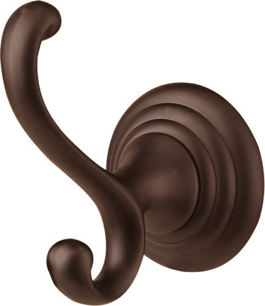 Embassy Single Robe Hook, Chocolate Bronze