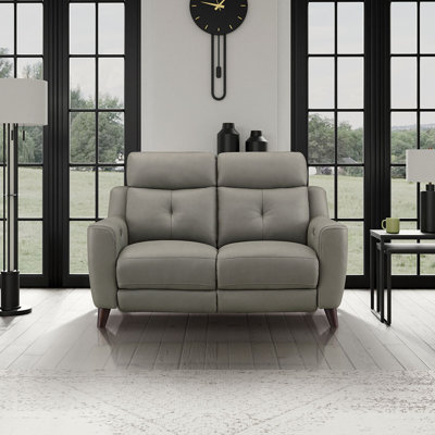 Causeuse inclinable en cuir fleur Chinook