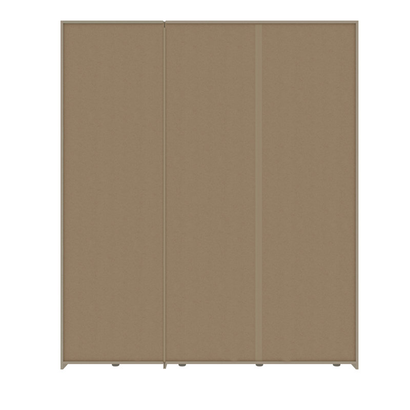 3 Door Manufactured Wood Wardrobe