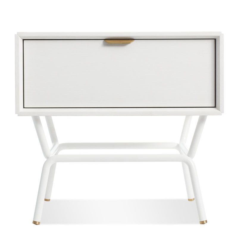 Dang 1 - Drawer Nightstand, White