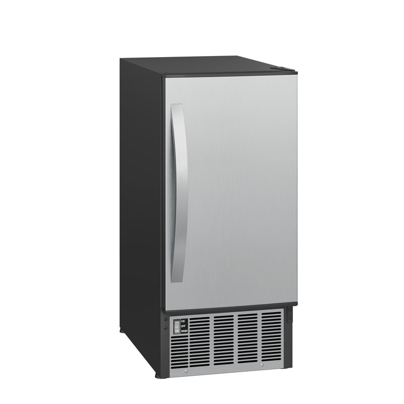 EdgeStar 50 Lb. Daily Production Cube Clear Ice Freestanding Ice Maker