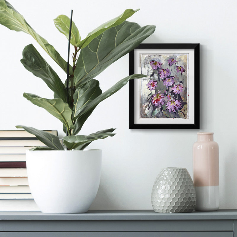 " Opposite Day I ", White, Black Framed Paper