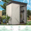 5 Ft. W x 3 Ft. D Metal Lean-To Garden Shed-1502880161