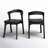 Carper 18.5'' H Leather Upholstered Oak Armchair-70605908