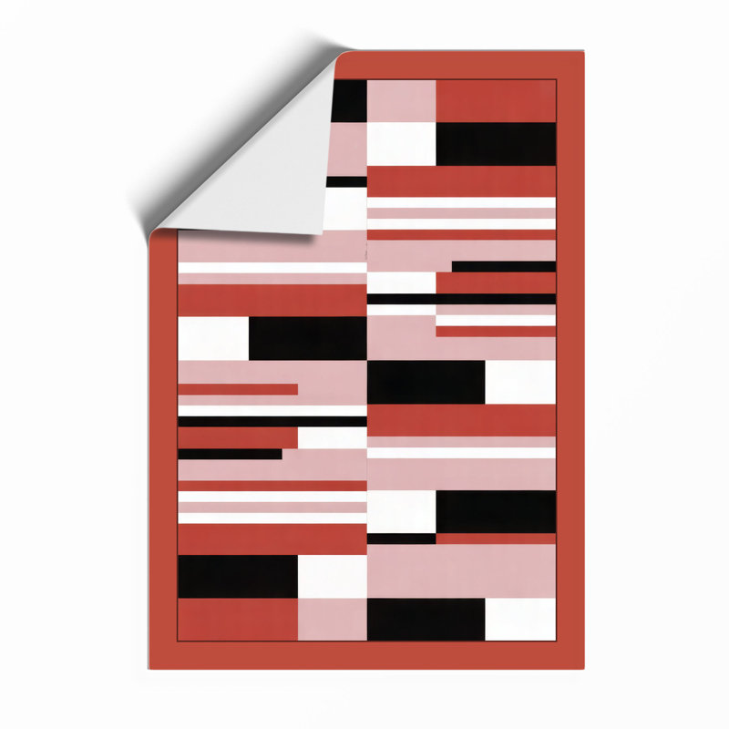 Rhythmic Geometry Geometric - Print, Unframed, A3 - 42.0 x 29.7 cm