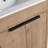 Freestanding Bathroom Cabinet. Ceramic Sink. 24" Long. 2 Soft-Close Doors. Plywood. Modern Look Vanity. Size.-485302430-485302421