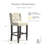 Adler Wood 5-Piece Bar Set